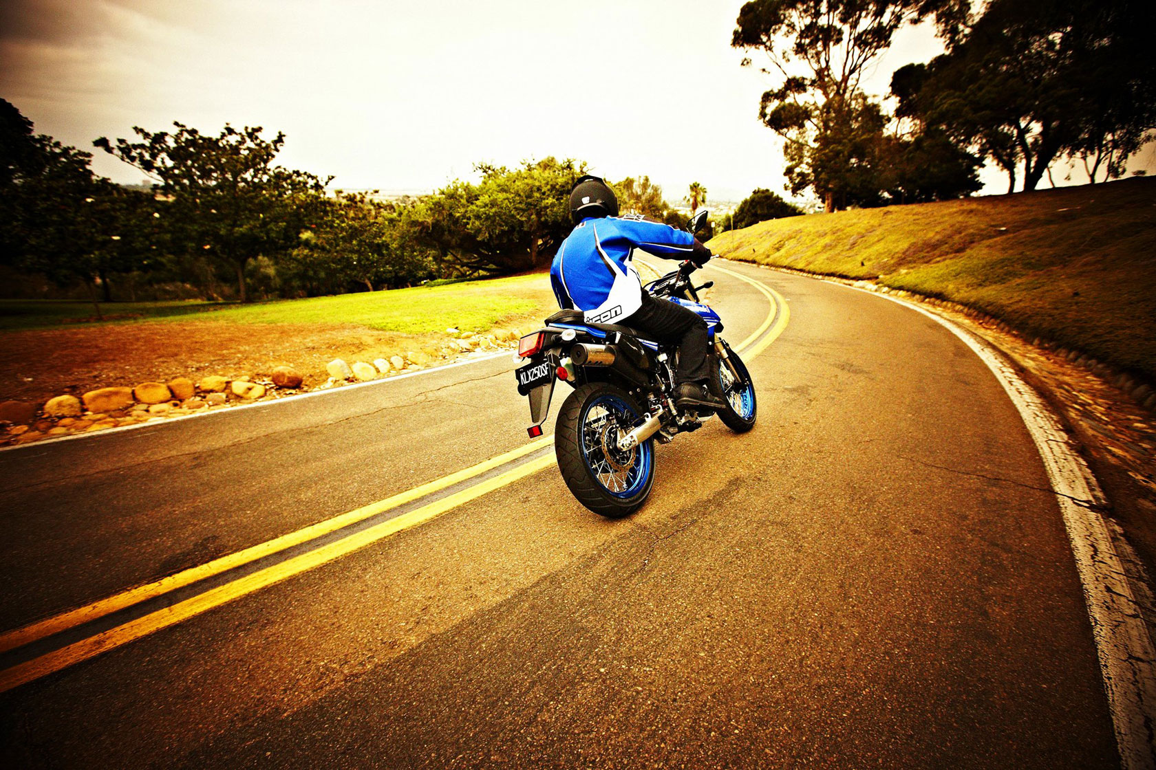 2010, Kawasaki, Klx250sf Wallpaper