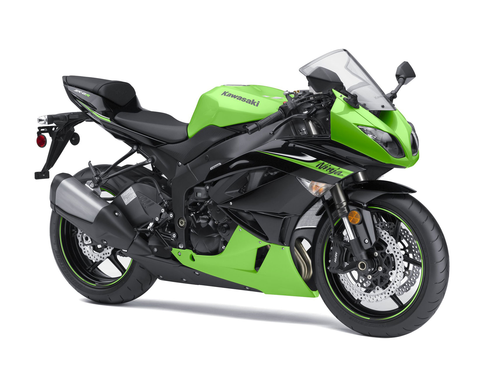 2010, Kawasaki, Ninja, Zx 6r Wallpaper