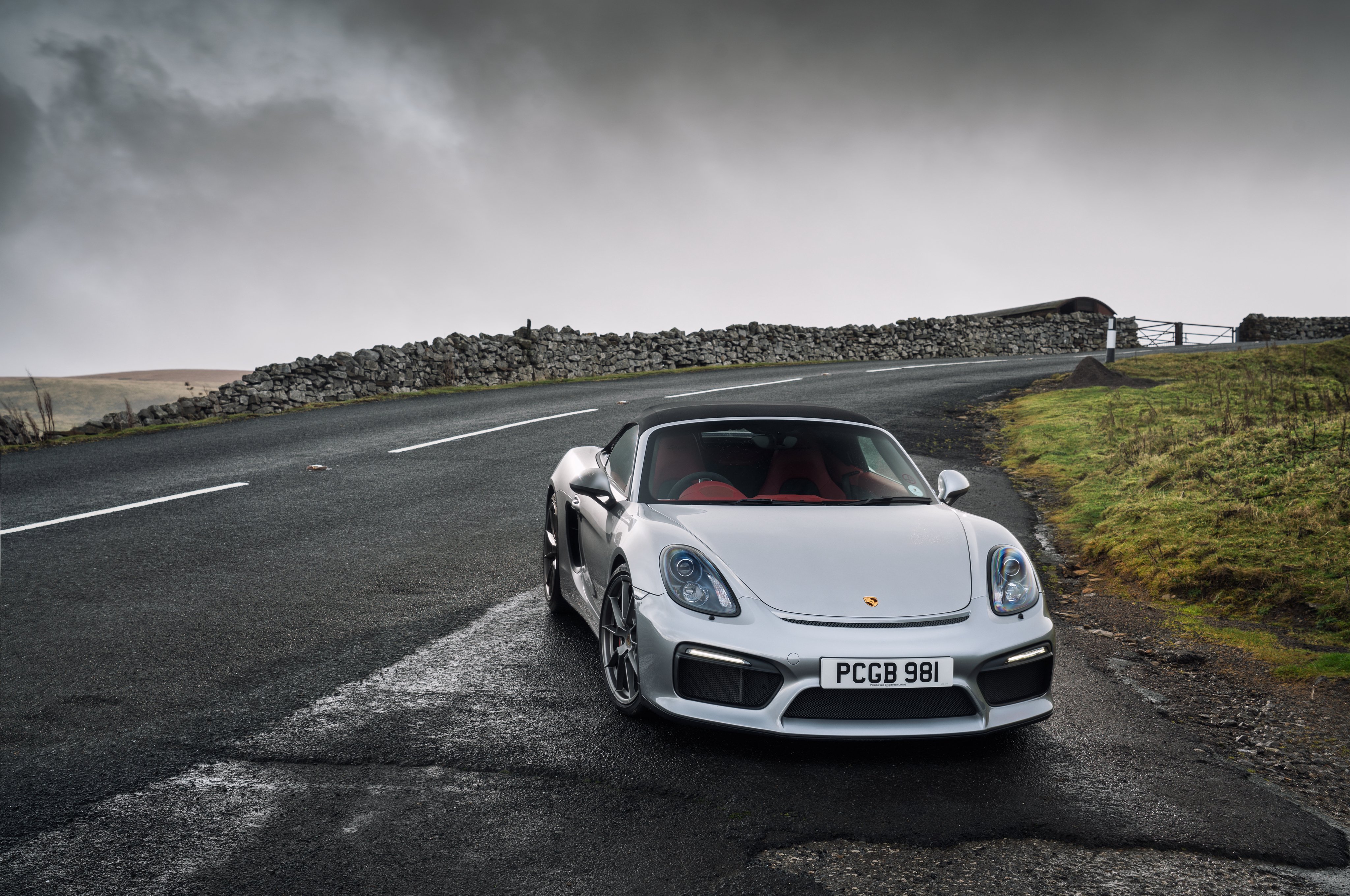 porsche, Boxster, Spyder, Uk spec,  981 , Cars, 2015 Wallpaper