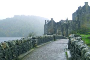 castillo, Escocia, Arquitectura, Camino