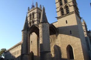 catedral, Saint, Pierre, Montpellier, Francia, Arquitectura