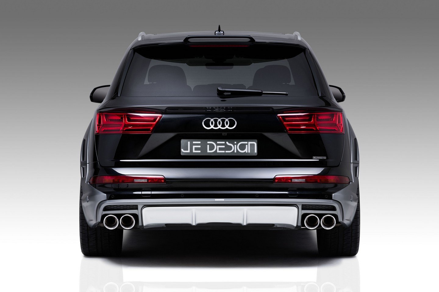 audi, Q7, Je, Design, Cars, Suv, Black, Modified Wallpaper