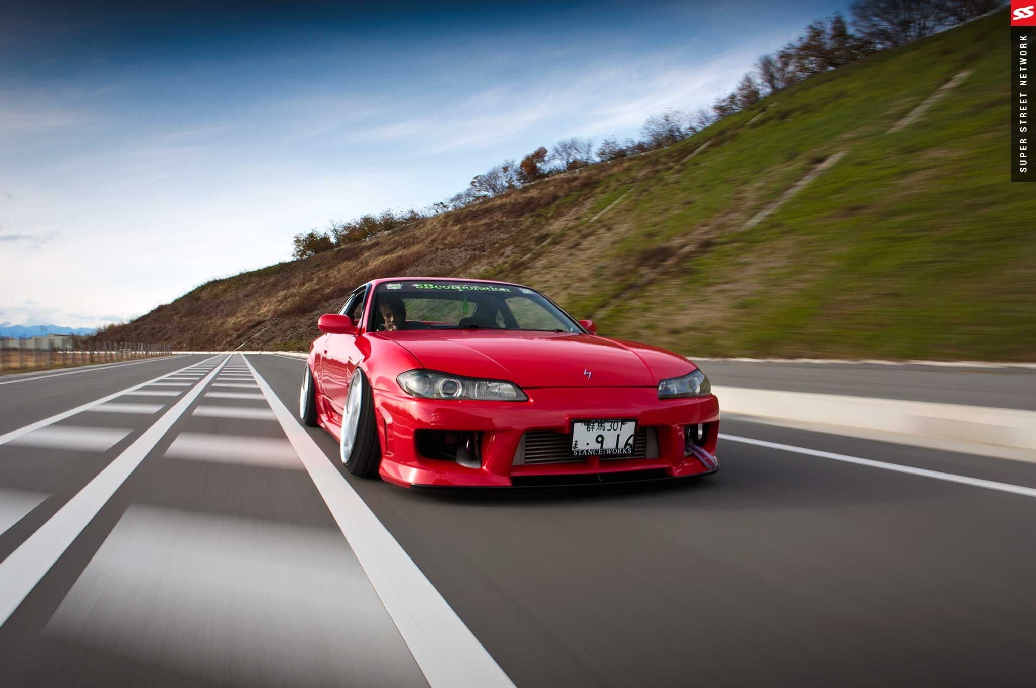 2000, Nissan, Silvia, S15, Cars, Red, Modified Wallpaper