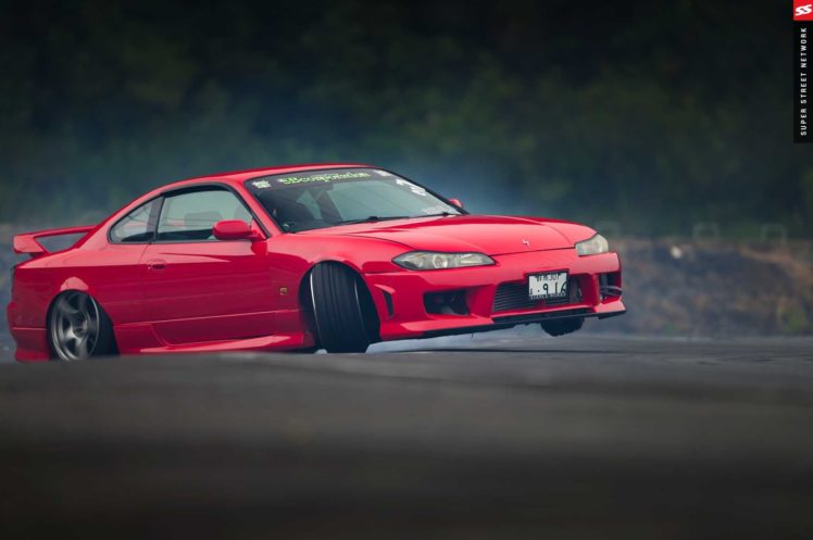 2000, Nissan, Silvia, S15, Cars, Red, Modified HD Wallpaper Desktop Background