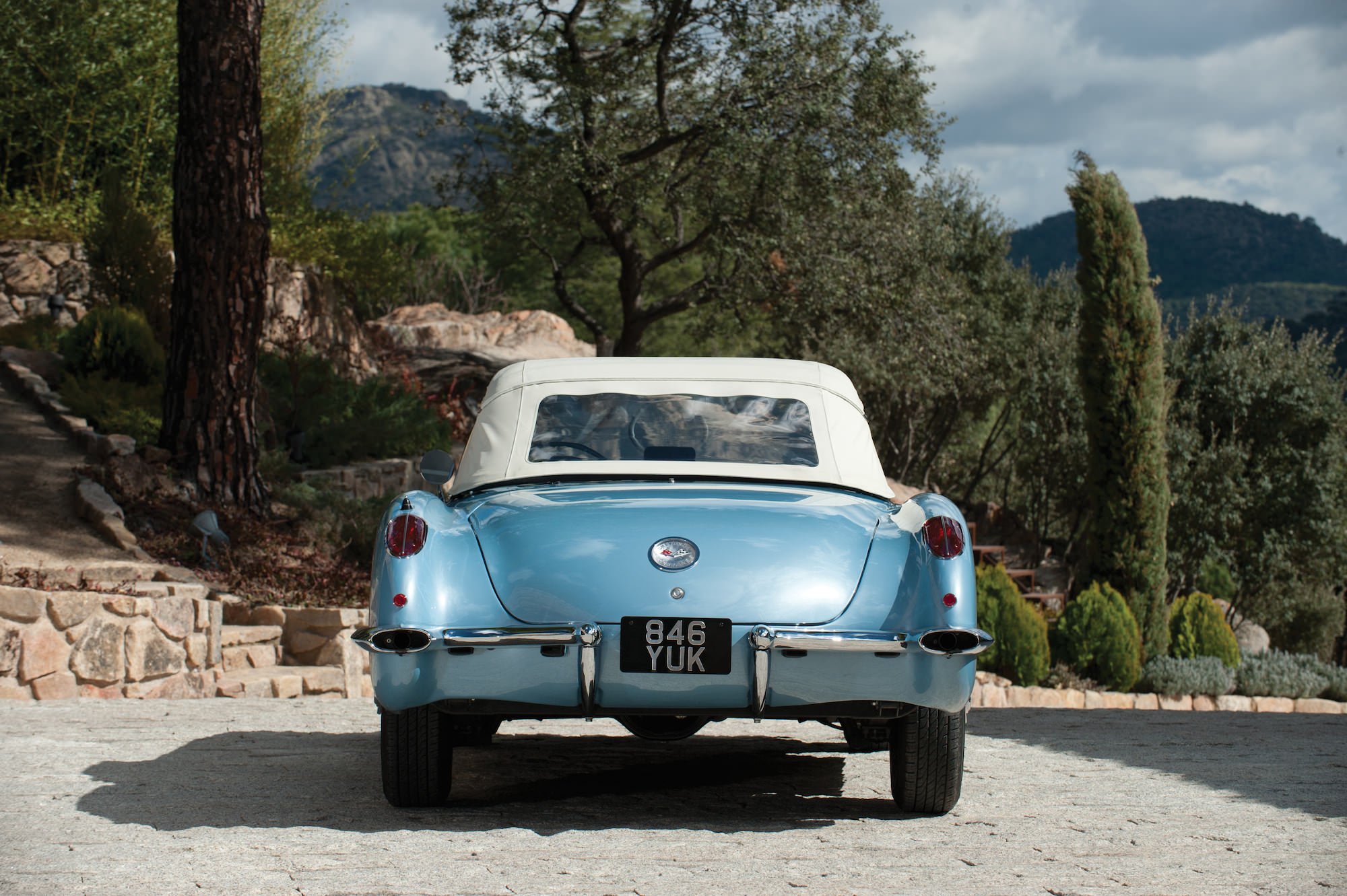 1960, Chevrolet, Corvette,  c1 , Convertible, Blue, Cars, Classic Wallpaper