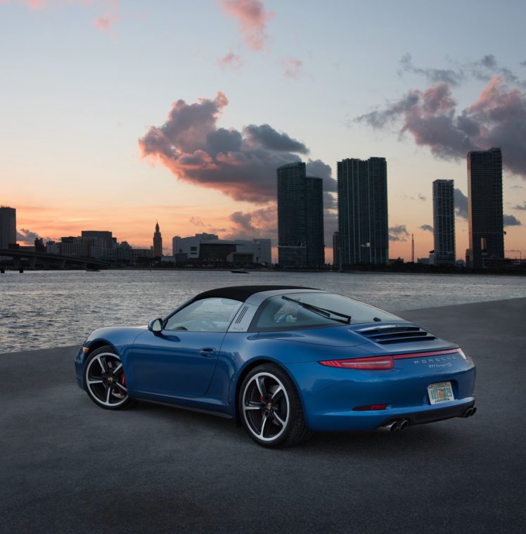 2015aei16, Porsche, 911, Cars, Targa, 4s, Us spec,  991 , Cars, Blue, 2014, 20155 HD Wallpaper Desktop Background
