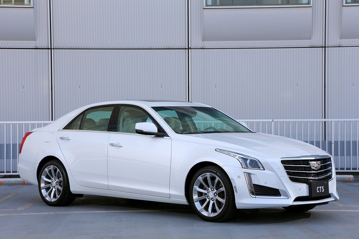 cadillac, Cts, Jp spec, Cars, White, Sedan, 2015 Wallpaper