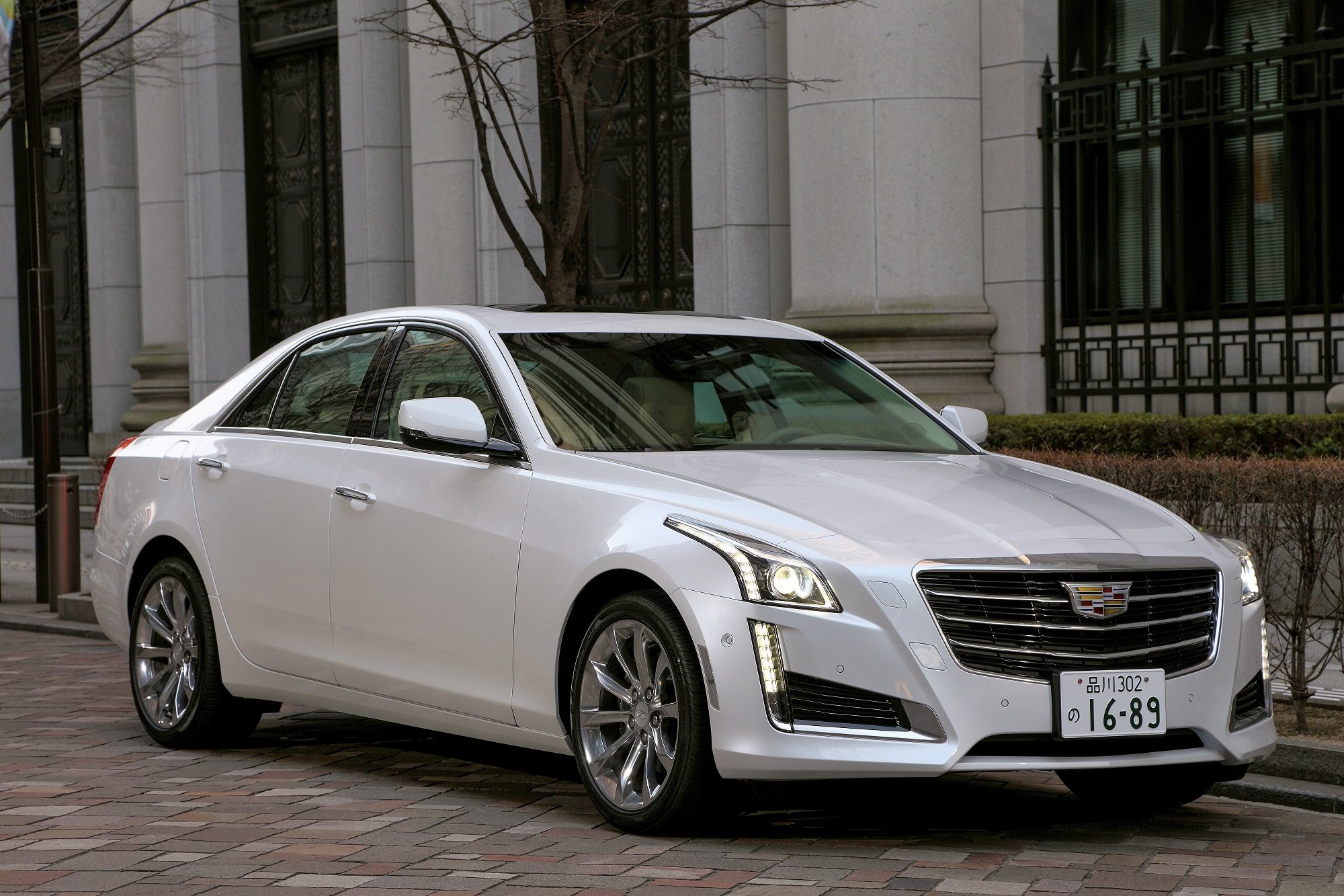 cadillac, Cts, Jp spec, Cars, White, Sedan, 2015 Wallpaper