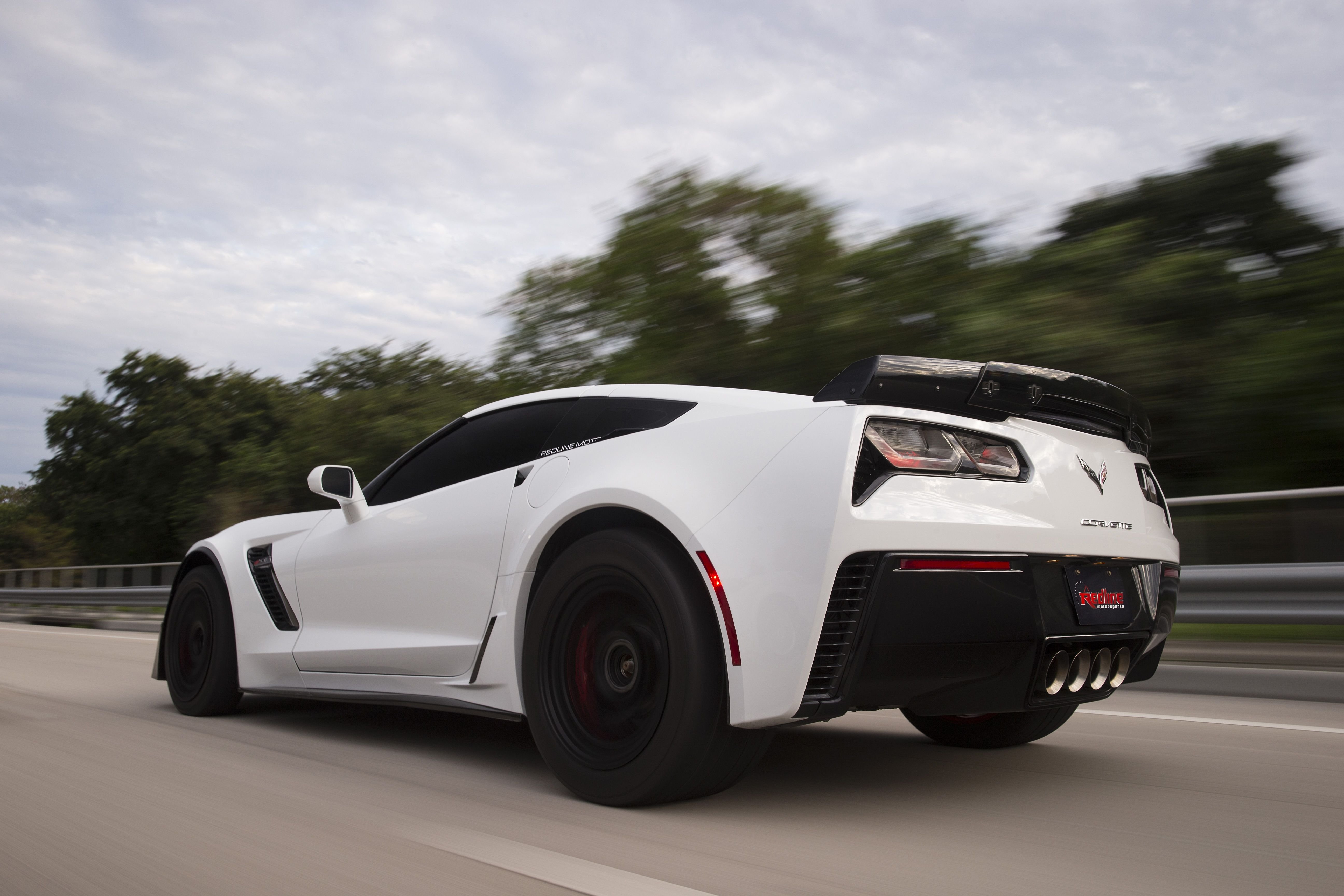 redline, 2015, Chevy, Corvette,  c7 , Z06, Cars, White Wallpaper
