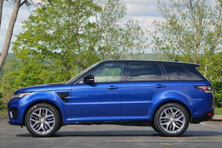 2016, Range, Rover, Sport, Svr, Cars, Suv, Blue HD Wallpaper Desktop Background