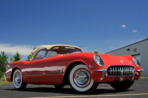 1954, Chevrolet, Corvette,  c1 , Sportsman, Red, Cars, Classic