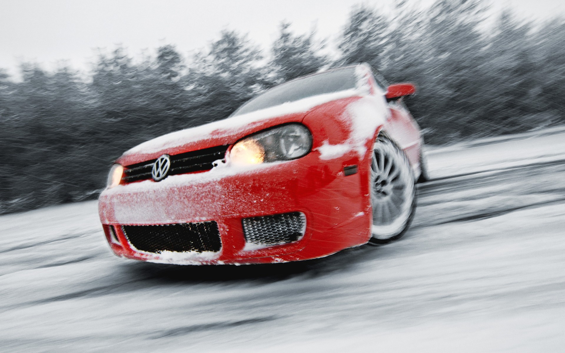 snow, Cars, Volkswagen Wallpaper