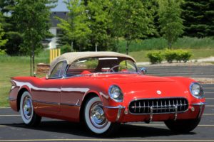 1954, Chevrolet, Corvette,  c1 , Sportsman, Red, Cars, Classic