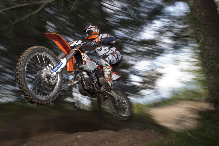 2012, Ktm, 125, Exc HD Wallpaper Desktop Background