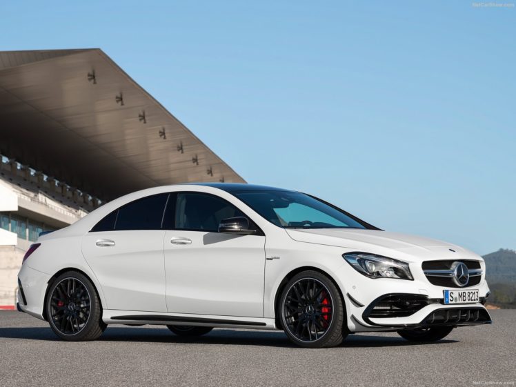 mercedes, Benz, Cla45, Amg, Cars, Sedan, 2016 HD Wallpaper Desktop Background