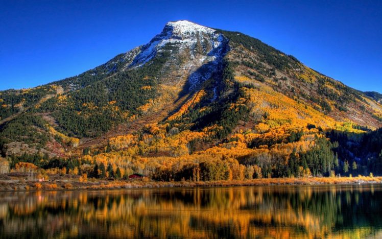 nature, Beauty, Fall, Autumn, Mountain, Leaves HD Wallpaper Desktop Background