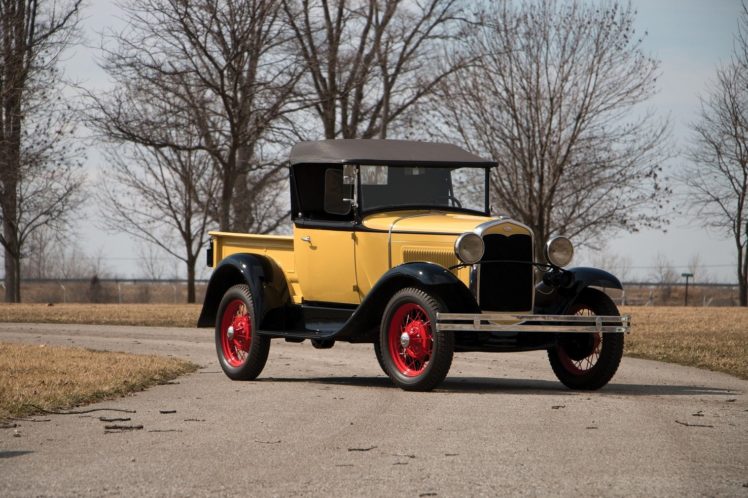 1930, 1931, Ford, Model, A, Roadster, Pickup, Cars, Classic, Retro HD Wallpaper Desktop Background