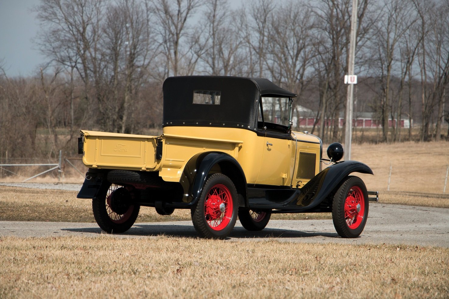 1930, 1931, Ford, Model, A, Roadster, Pickup, Cars, Classic, Retro Wallpaper