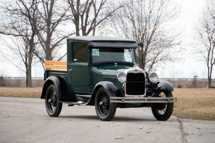 1928, 1929, Ford, Model, A, Pickup, Cars, Classic, Retro HD Wallpaper Desktop Background