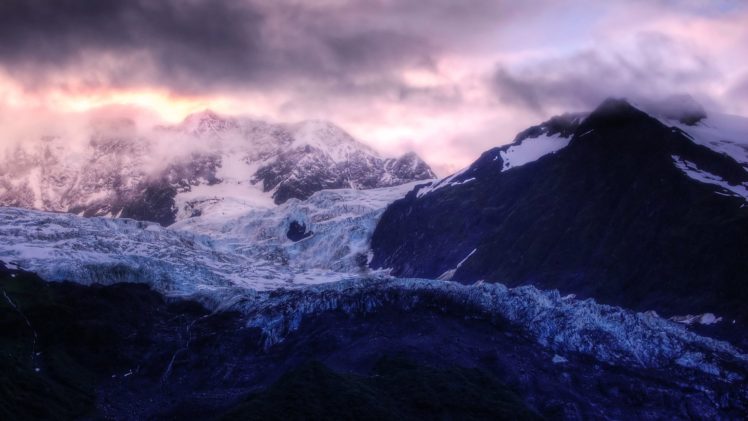 winter, Mountain, Amazing, Landscape, Nature, Beauty, Snow, Sky, Clouds HD Wallpaper Desktop Background