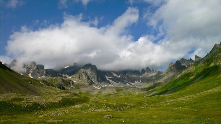 mountains, In, Turkey, Amazing, Landscape, Nature, Beauty, Sky, Clouds HD Wallpaper Desktop Background