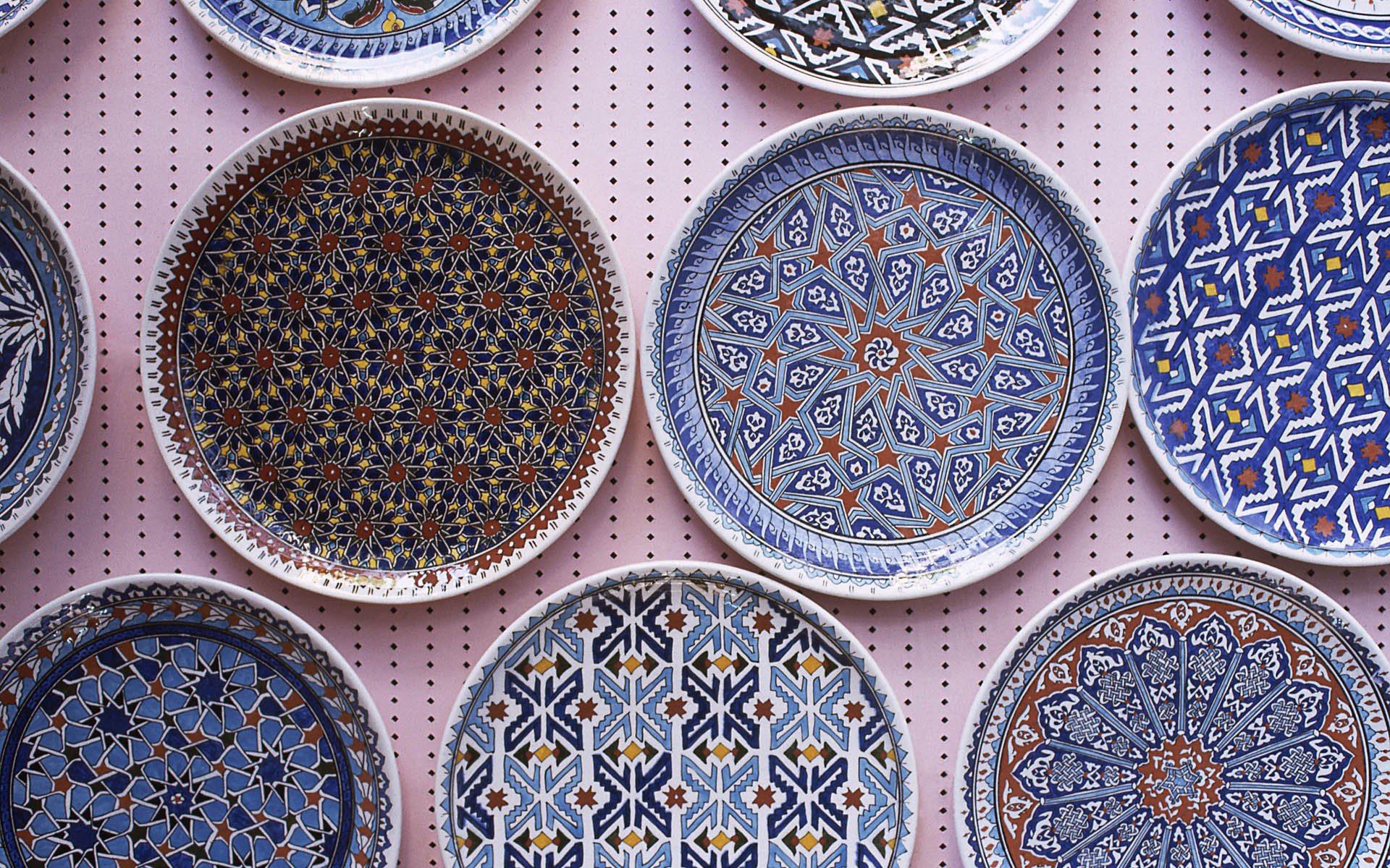 ornate, Plate, Turkey Wallpaper