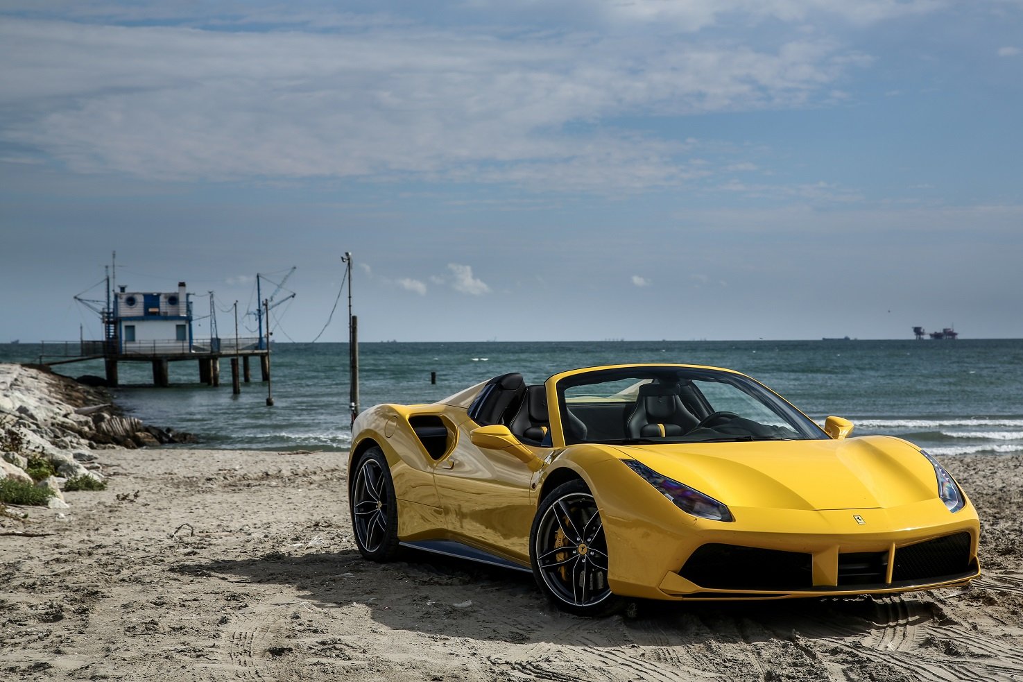 2015, 488, Cars, Ferrari, Spide Wallpaper