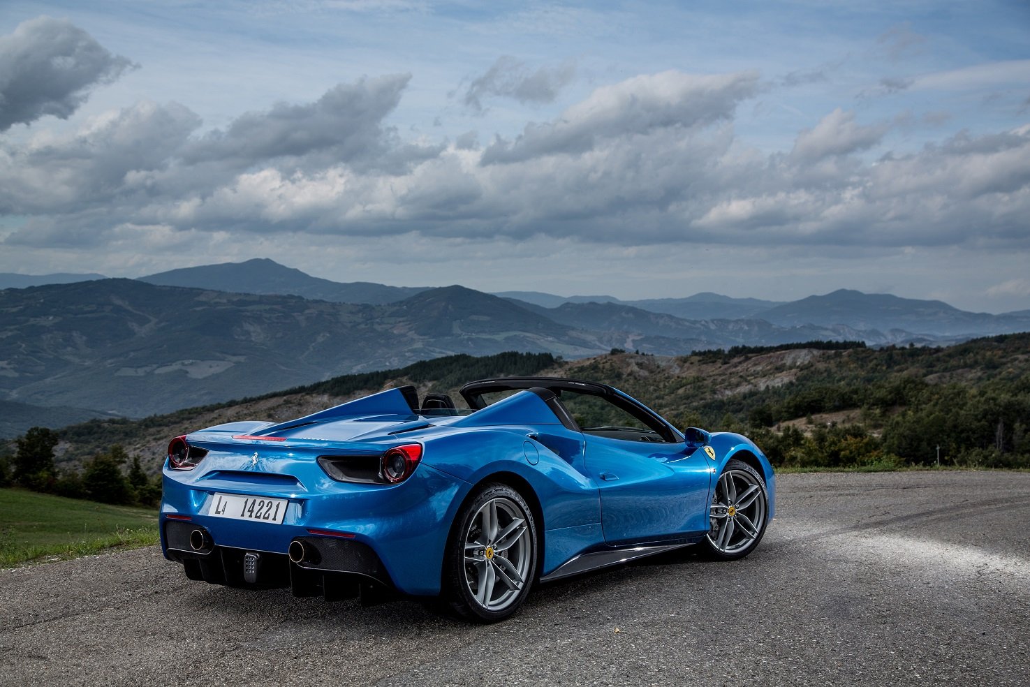 2015, 488, Cars, Ferrari, Spide Wallpaper