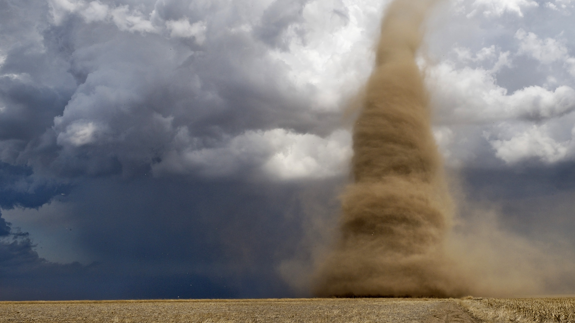 tornado, Storm, Sky, Clouds Wallpaper