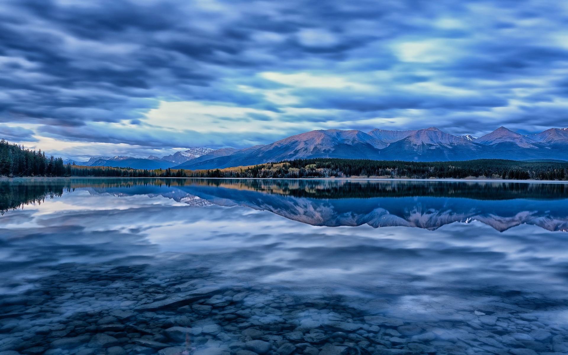 lake, Landscape, Reflection, Mountains, Sky Wallpaper