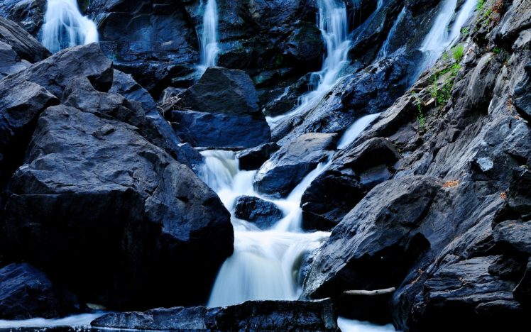 waterfall, Rocks, Stones HD Wallpaper Desktop Background