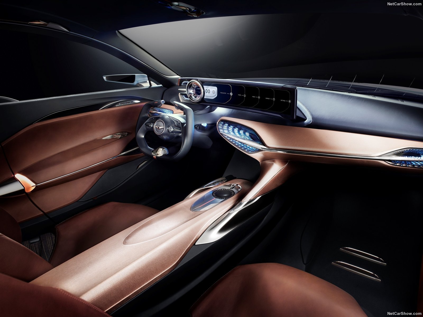 hyundai, Genesis, New, York, Concept, Cars, 2016 Wallpaper