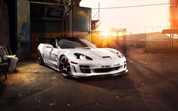 white, Cars, Supercars, Chevrolet, Corvette HD Wallpaper Desktop Background