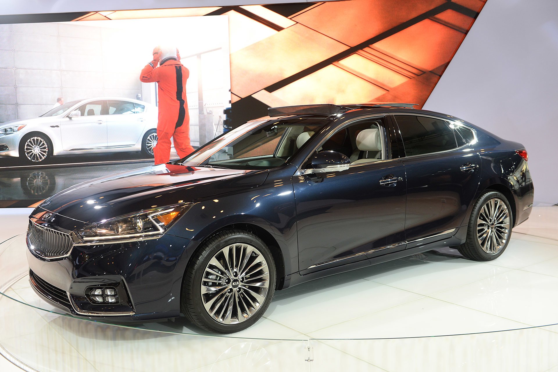 new, York, Auto, Shows, 2016, Cars, Kia, Cadenza Wallpaper