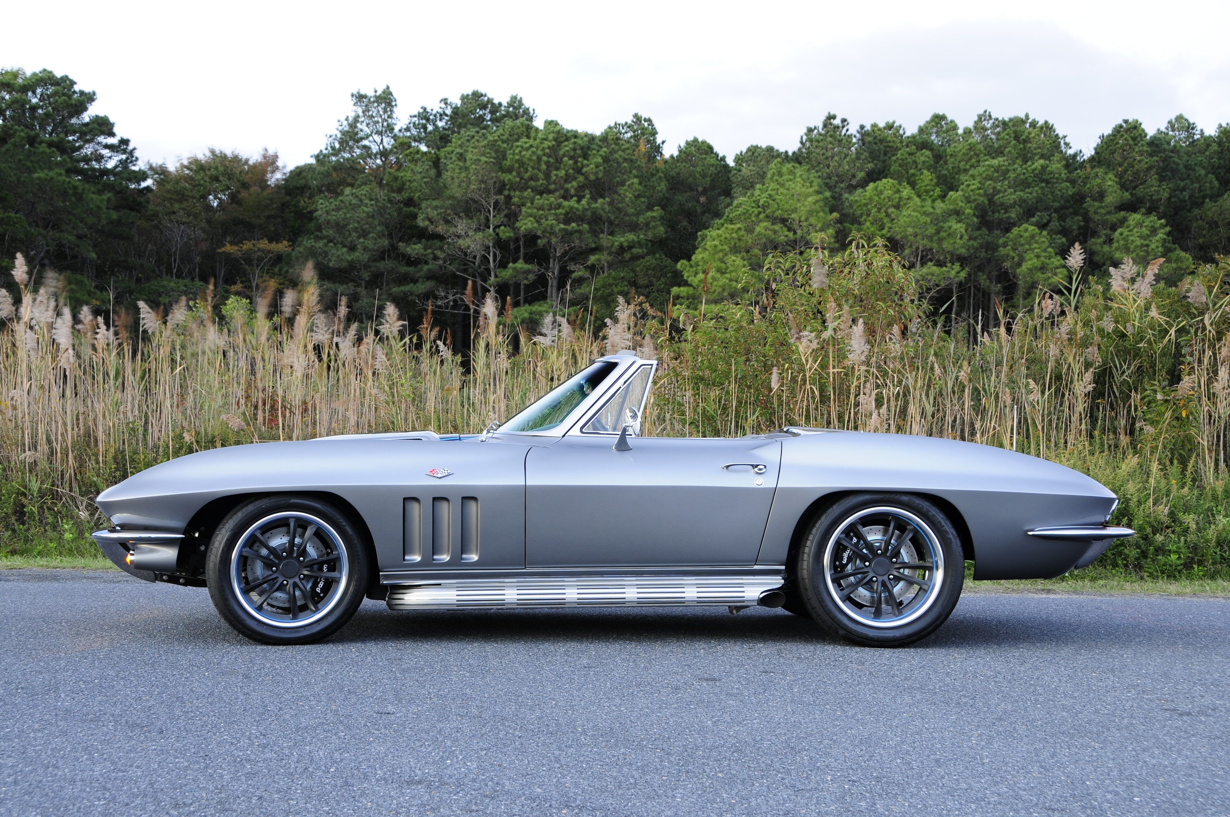 1965, Chevrolet, Corvette, C2 , Convertible, Cars, Modified Wallpapers 