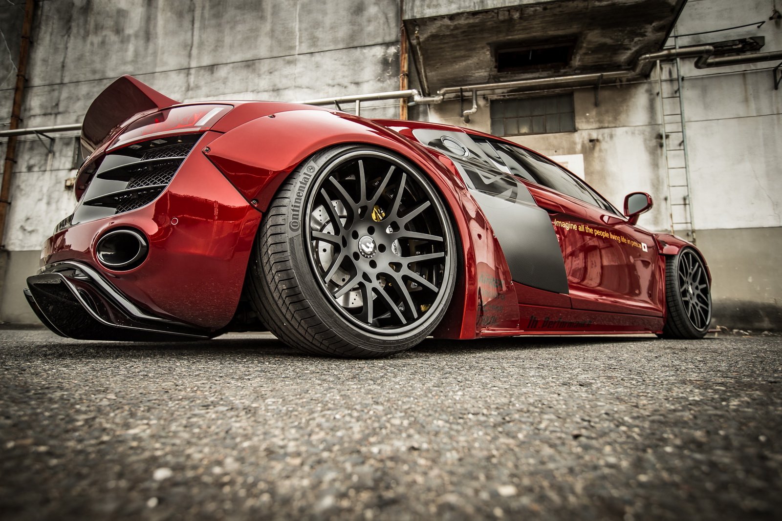 liberty, Walk, Audi, R8, Cars, Bodykit, Modified Wallpaper