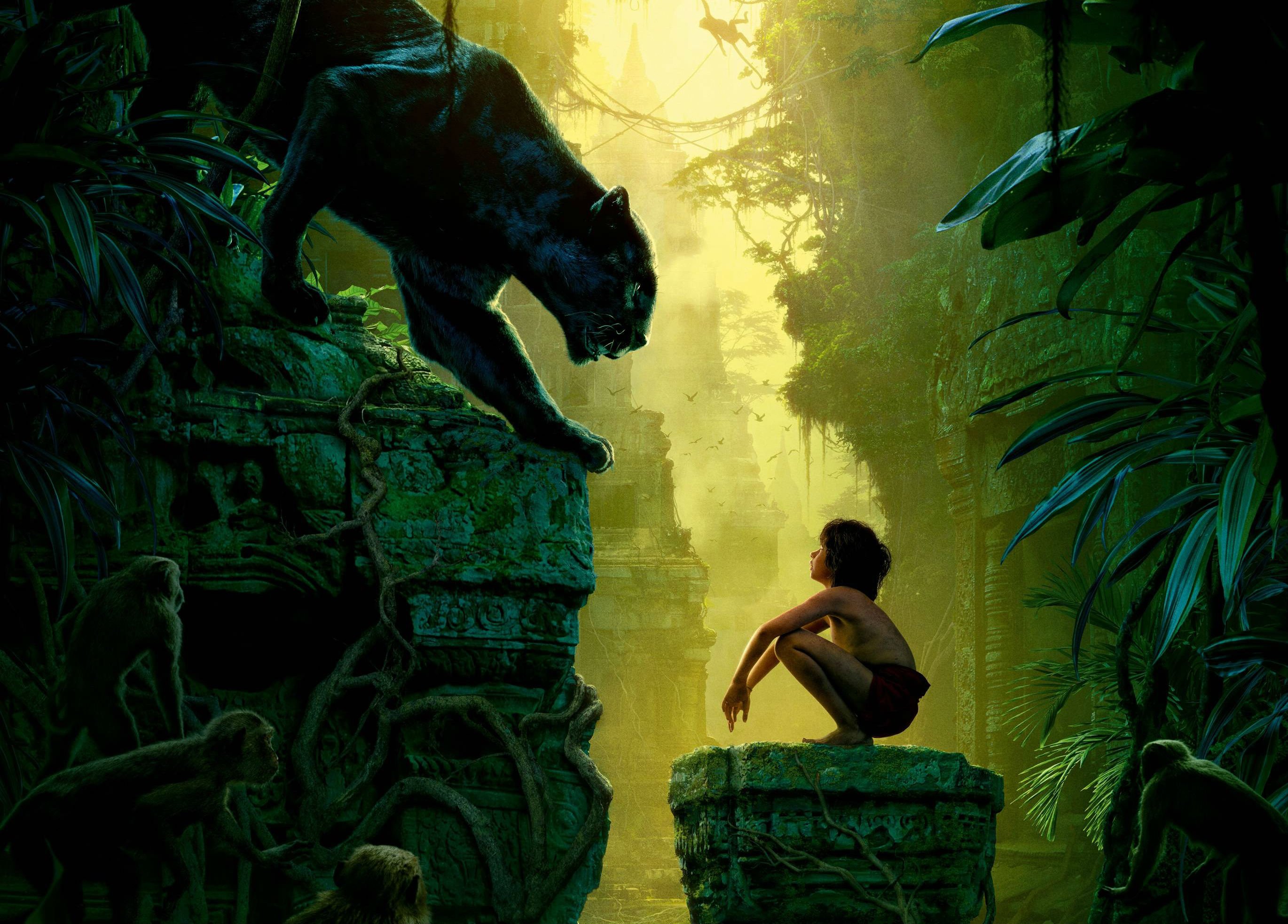 jungle, Book, Disney, Fantasy, Family, Cartoon, Comedy, Adventure, Drama, 1jbook Wallpaper