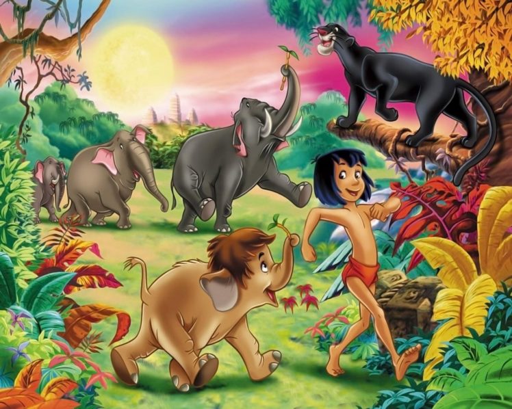 jungle, Book, Disney, Fantasy, Family, Cartoon, Comedy, Adventure, Drama, 1jbook HD Wallpaper Desktop Background