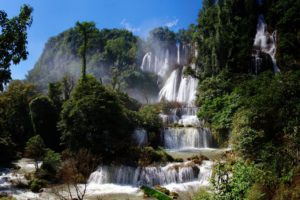 thailand, Thi, Lo, Su, Waterfall, Waterfall, Ti, Lo, Su, Thailand, Cascade, Trees