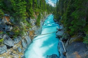 nature, Trees, Water, Forest, Green, Rocks, Canada, River, Landscape, Turquoise