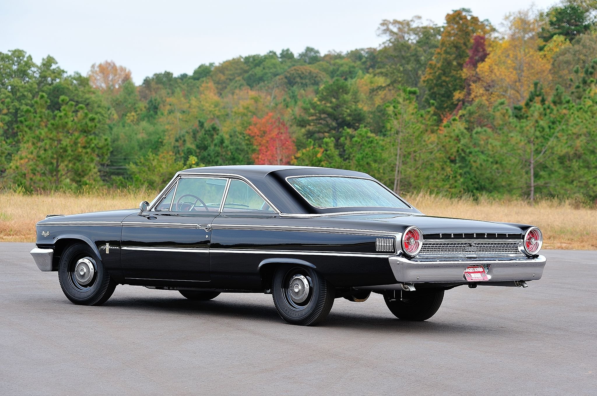 1963, 500, Ford, Galaxie, Cars, Coupe, Classic, Black Wallpapers HD ...