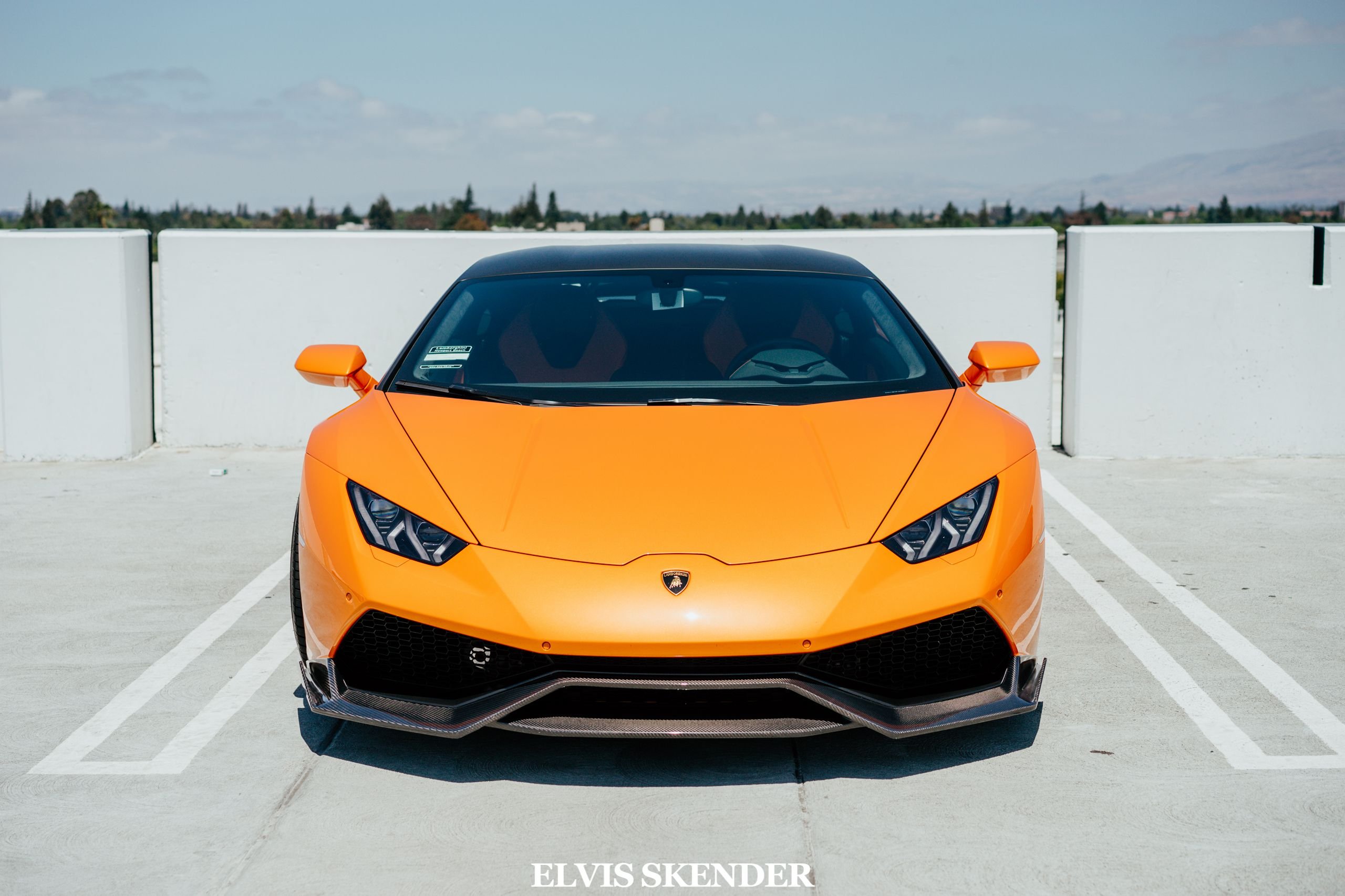 orange, Lamborghini, Huracan, Cars, Modified Wallpaper