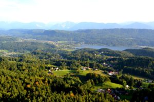 slovenia, Scenery, Lake, Houses, Trees, Nature