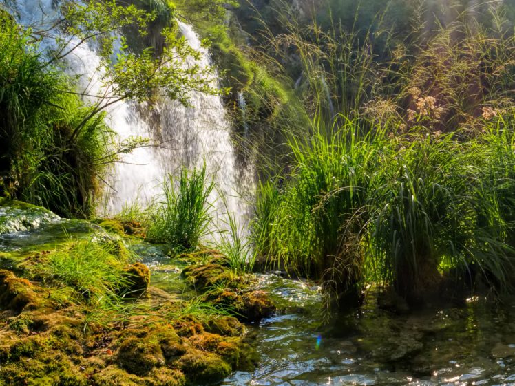 croatia, Parks, Waterfalls, Shrubs, Moss, Plitvice, National, Park, Nature HD Wallpaper Desktop Background