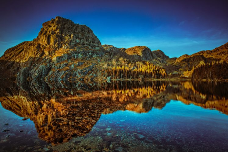 norway, Mountains, Lake, Rogaland, Nature HD Wallpaper Desktop Background