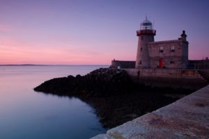 ireland, Lighthouses, Sea, Coast, Evening, Howth, Nature