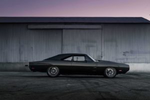 1970, Dodge, Charger, Cars, Black, Modified