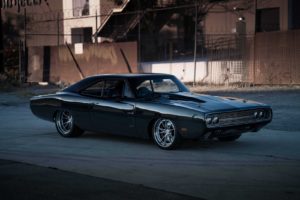 1970, Dodge, Charger, Cars, Black, Modified