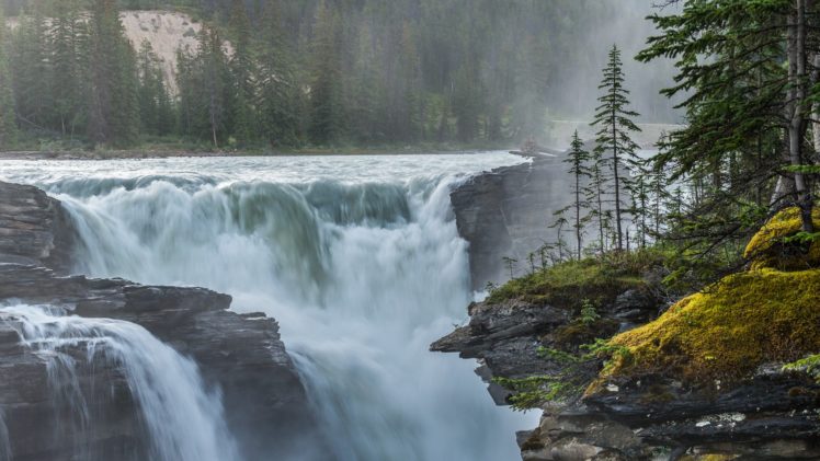 waterfalls, Rivers, Nature HD Wallpaper Desktop Background