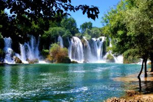 bosnia, And, Herzegovina, Parks, Waterfalls, Rivers, Kravice, Nature